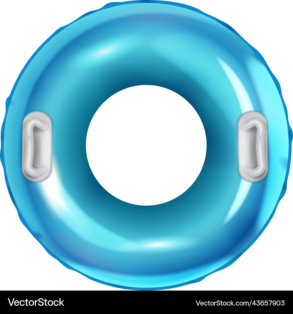 Inflatable ring Royalty Free Vector Image - VectorStock