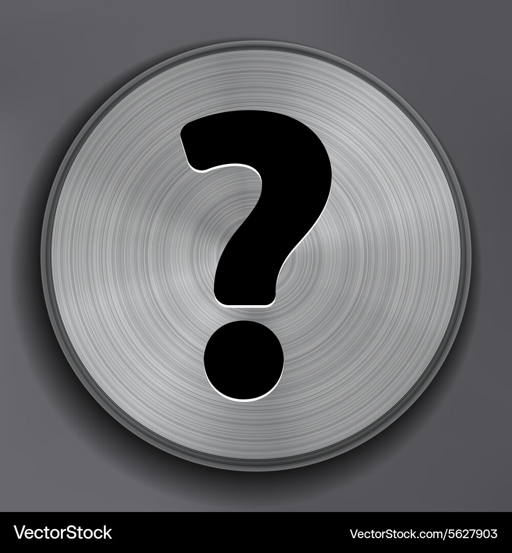 Question mark web icon background Vector Image