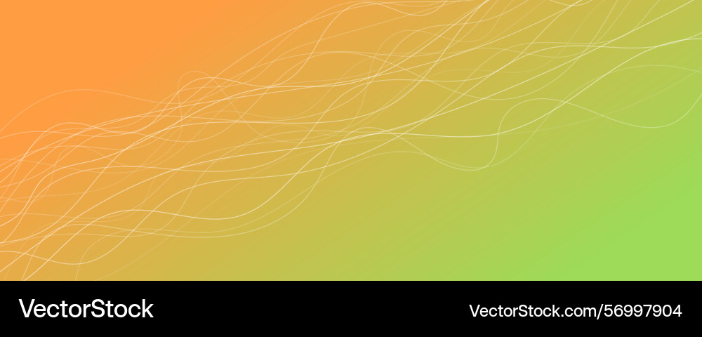 Abstract gradient background with wave beams vector image