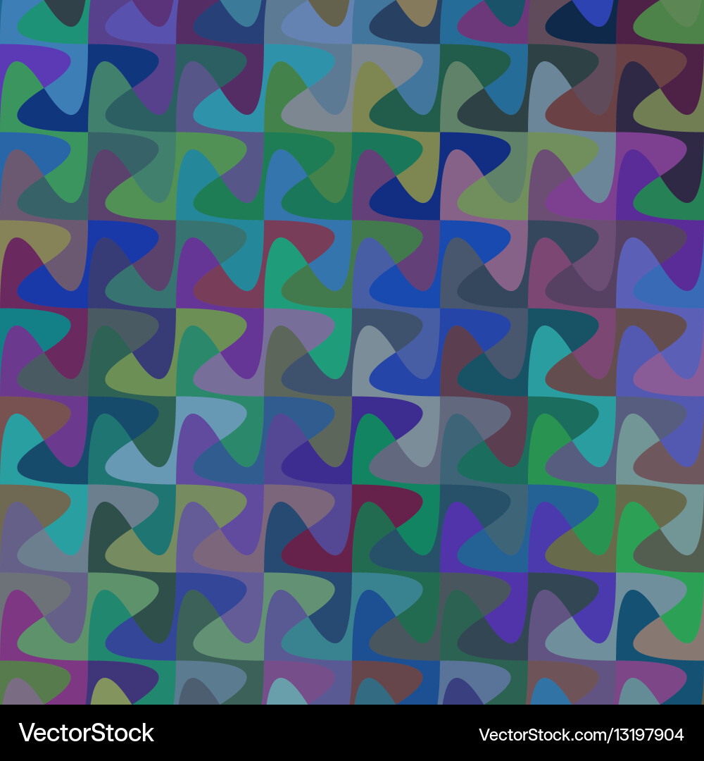 Colorful shape puzzle pattern background design Vector Image