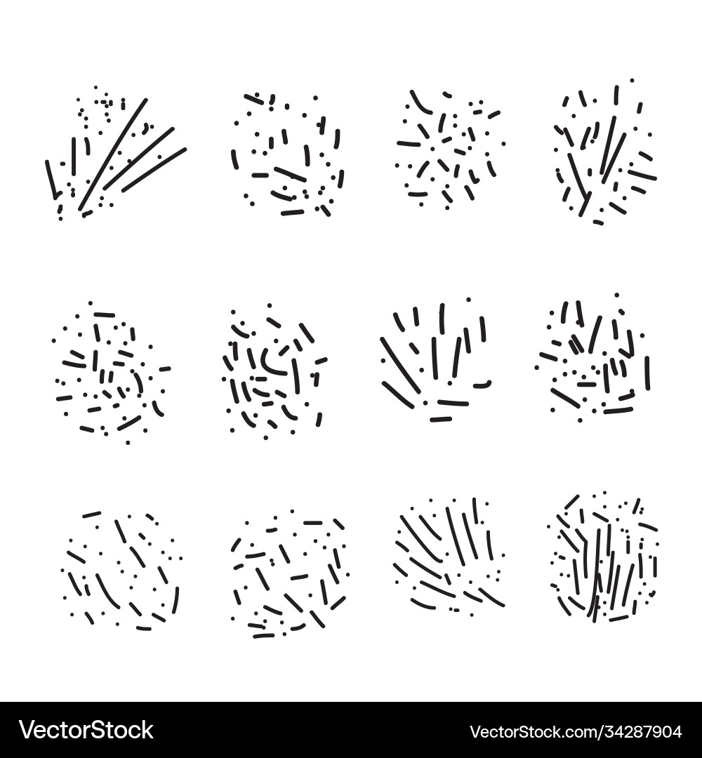 Texture elements to add your template vector image