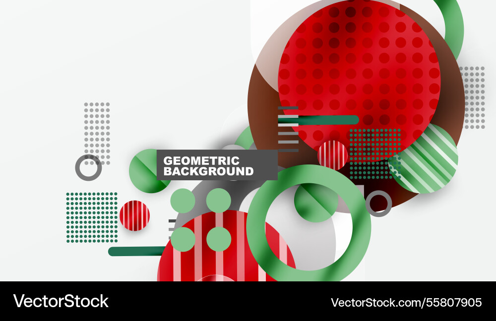Abstract geometric background with overlapping Abstract geometric background with overlapping Vector Image