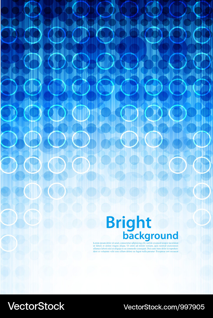 Background with circles Vector Image