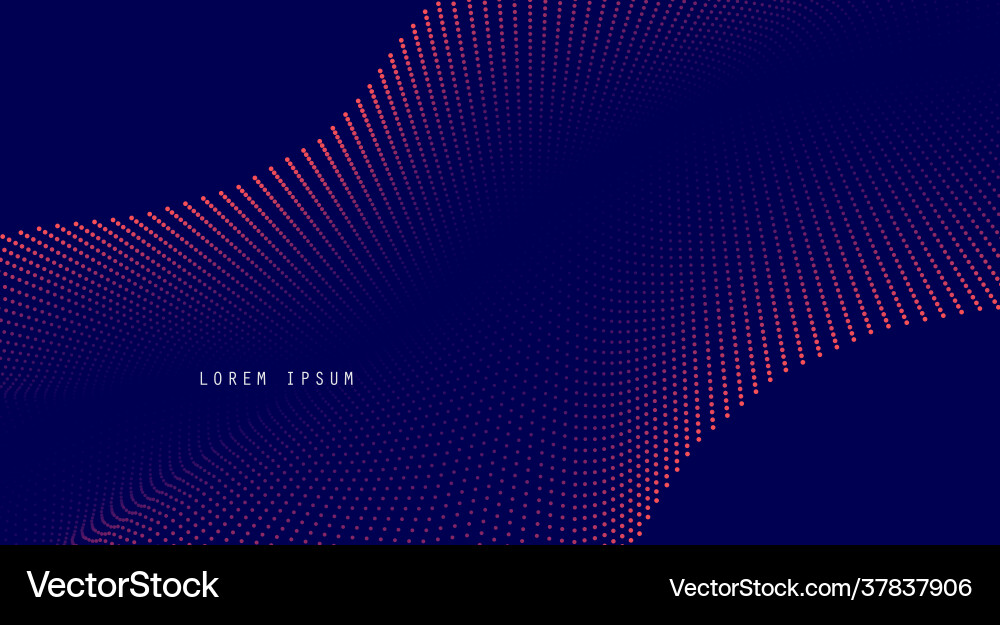 Hintergrund mit Farbe abstrakte Wellenpunkte Hintergrund mit Farbe abstrakte Wellenpunkte vektorbild