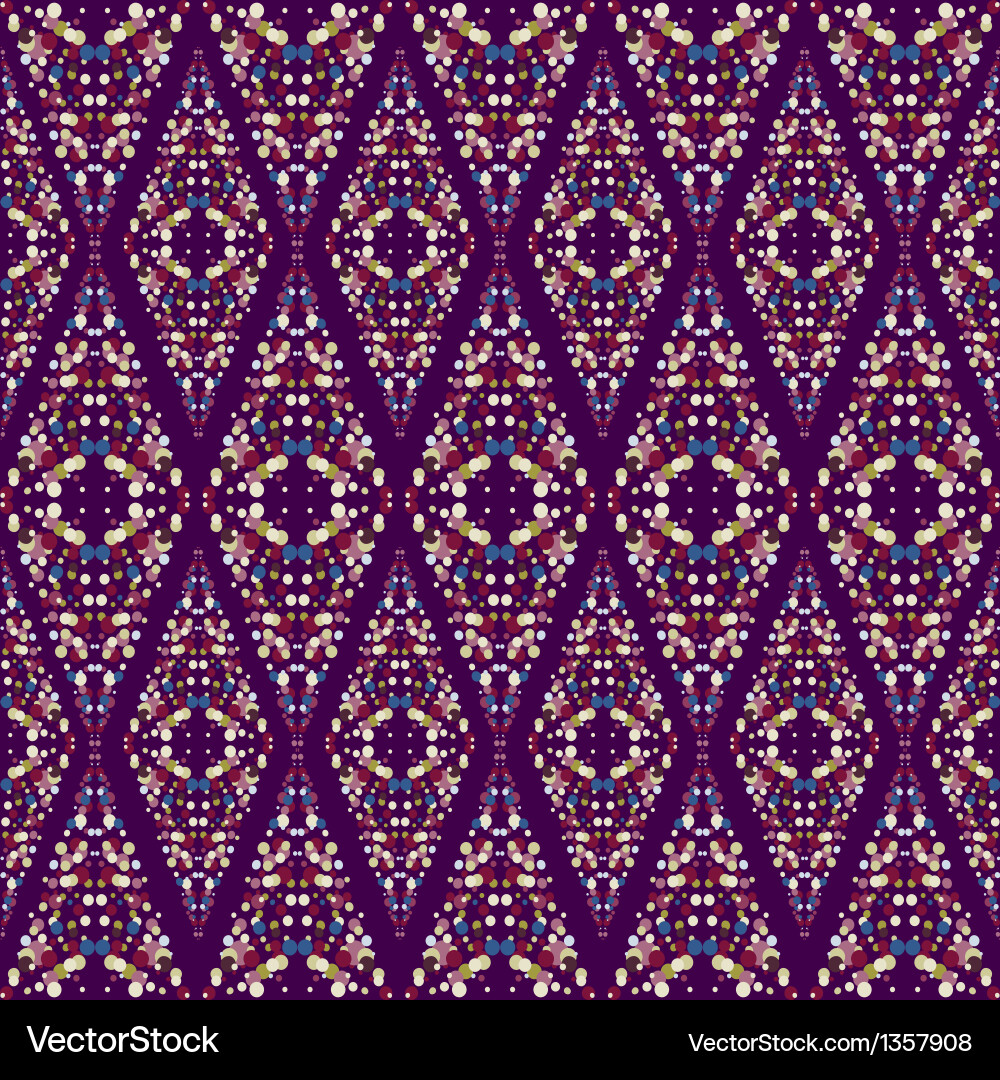 Colorful Dot Pattern Background Vector Image