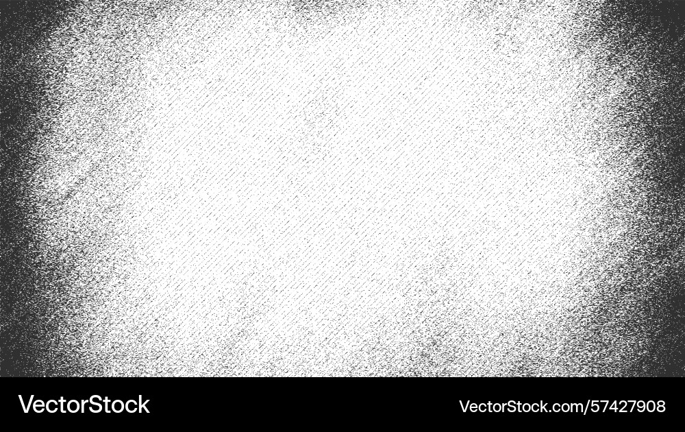Halftone grain texture with vignette diagonal Halftone grain texture with vignette diagonal vector image