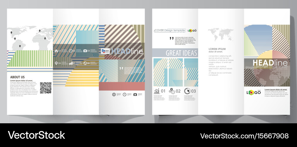 Minimalistic design with lines geometric shapes vector image