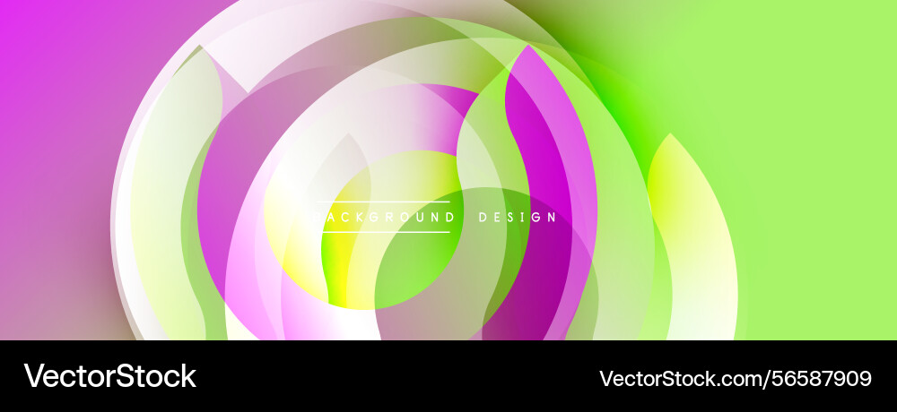 Abstract dynamic layers create vibrant gradient Abstract dynamic layers create vibrant gradient vector image