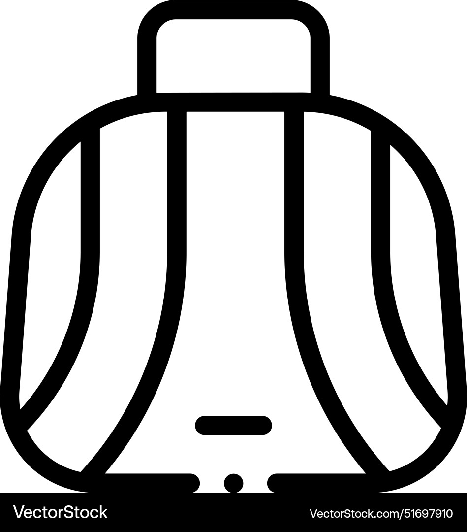 Bowling icon thin linear style design isolated Bowling icon thin linear style design isolated Vector Image
