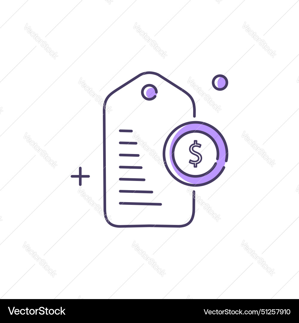 Dynamic pricing icon design Vector Image