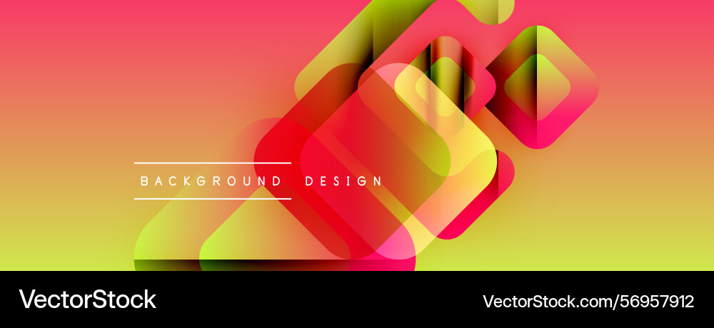 Abstract geometric shapes overlap creating Abstract geometric shapes overlap creating vector image