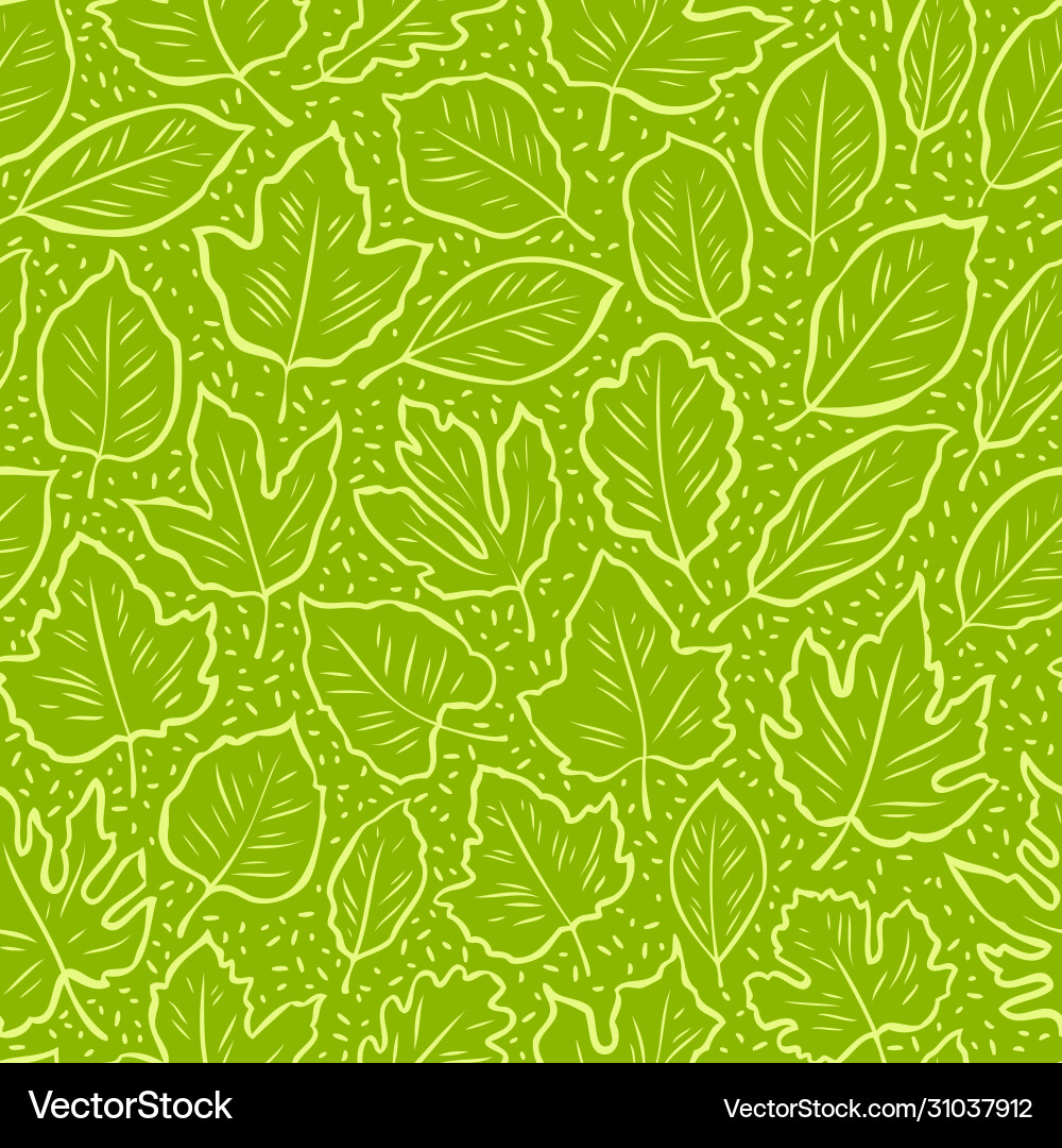 Abstract seamless pattern with leaves background Abstract seamless pattern with leaves background vector image