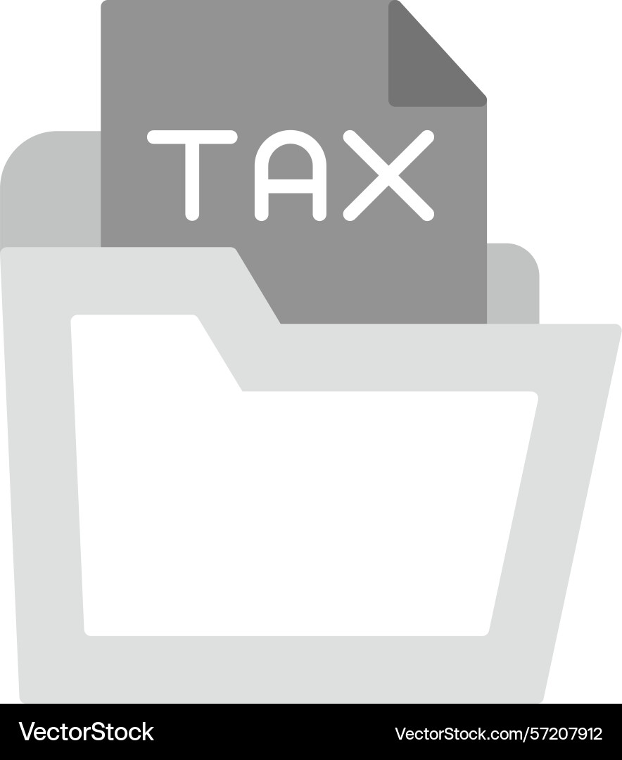 Folder extensions icon Vector Image