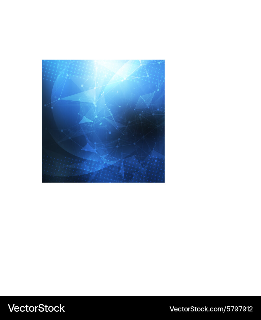 Polygonal Wireframe Mesh Background vector image