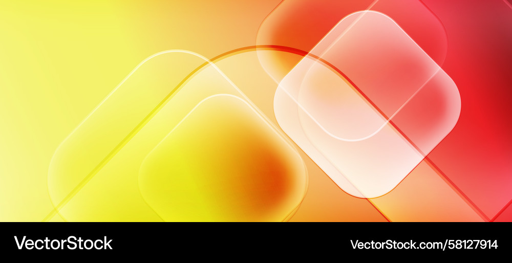Abstract Rounded Color Gradient Vector Image