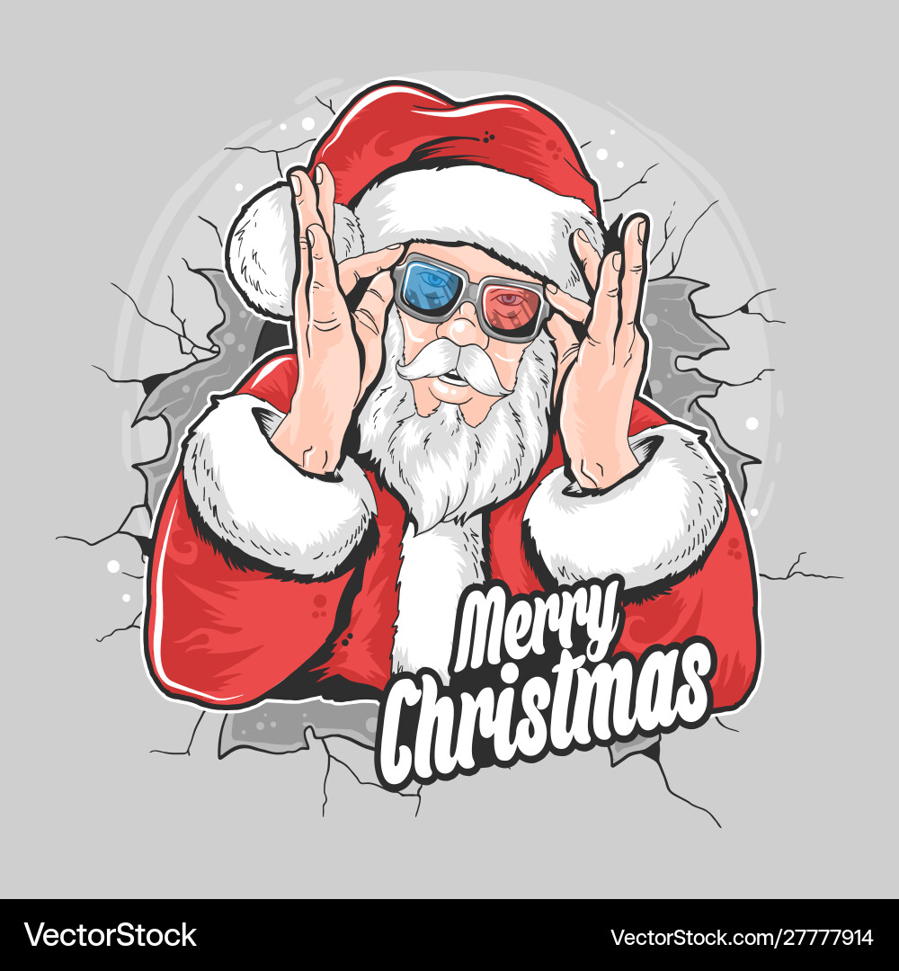 Santa claus christmas artwork element