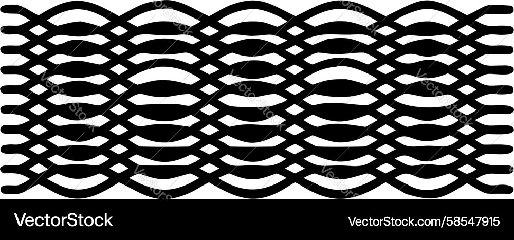 Dynamic Wave Pattern Vector Image