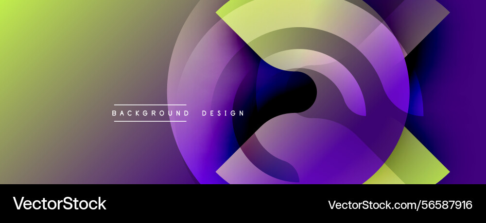 Abstract gradient layers create dynamic visual Abstract gradient layers create dynamic visual vector image