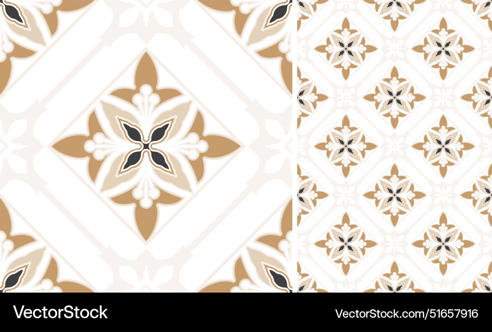 Tile pattern Tile pattern vector image