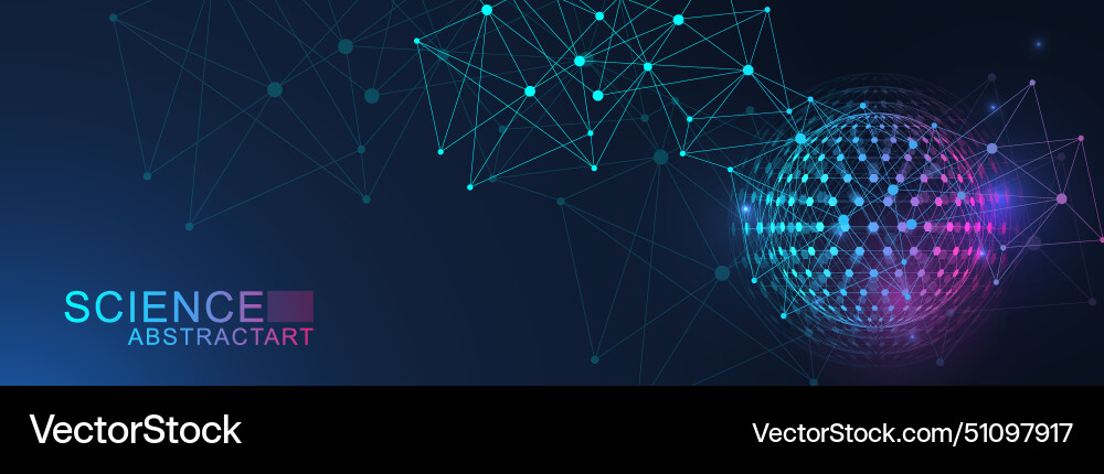 Ai technology abstract background generative Ai technology abstract background generative vector image