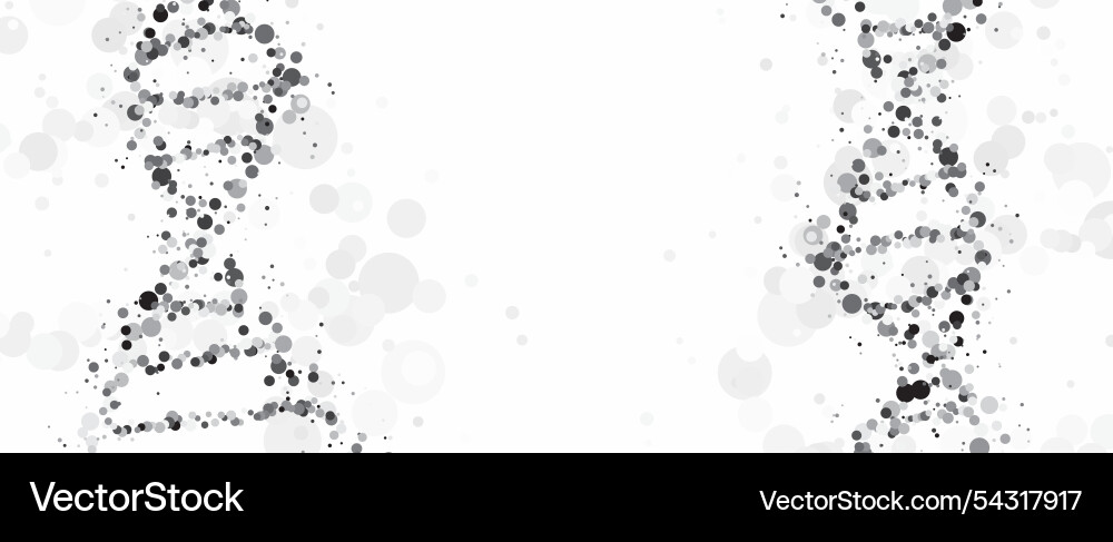 Minimalistic dna abstract background Minimalistic dna abstract background vector image