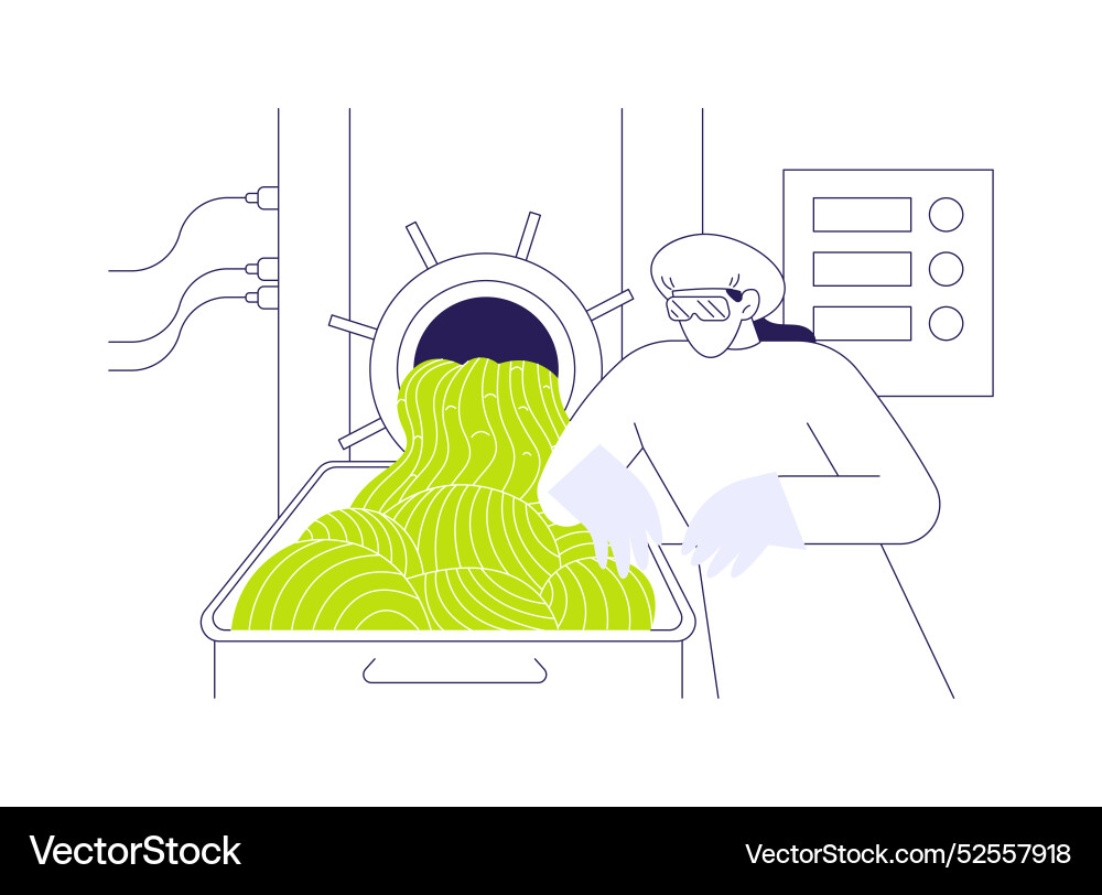 Meat mincing machine abstract concept Meat mincing machine abstract concept Vector Image