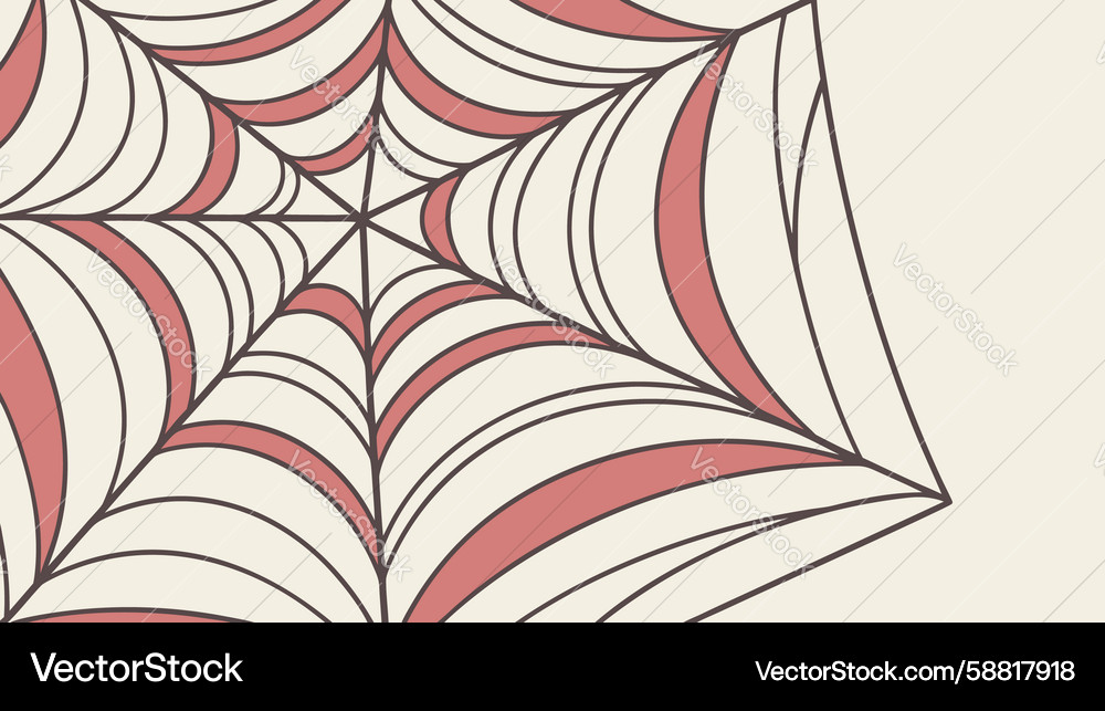 Rustic spiderweb pattern abstract texture design Vector Image