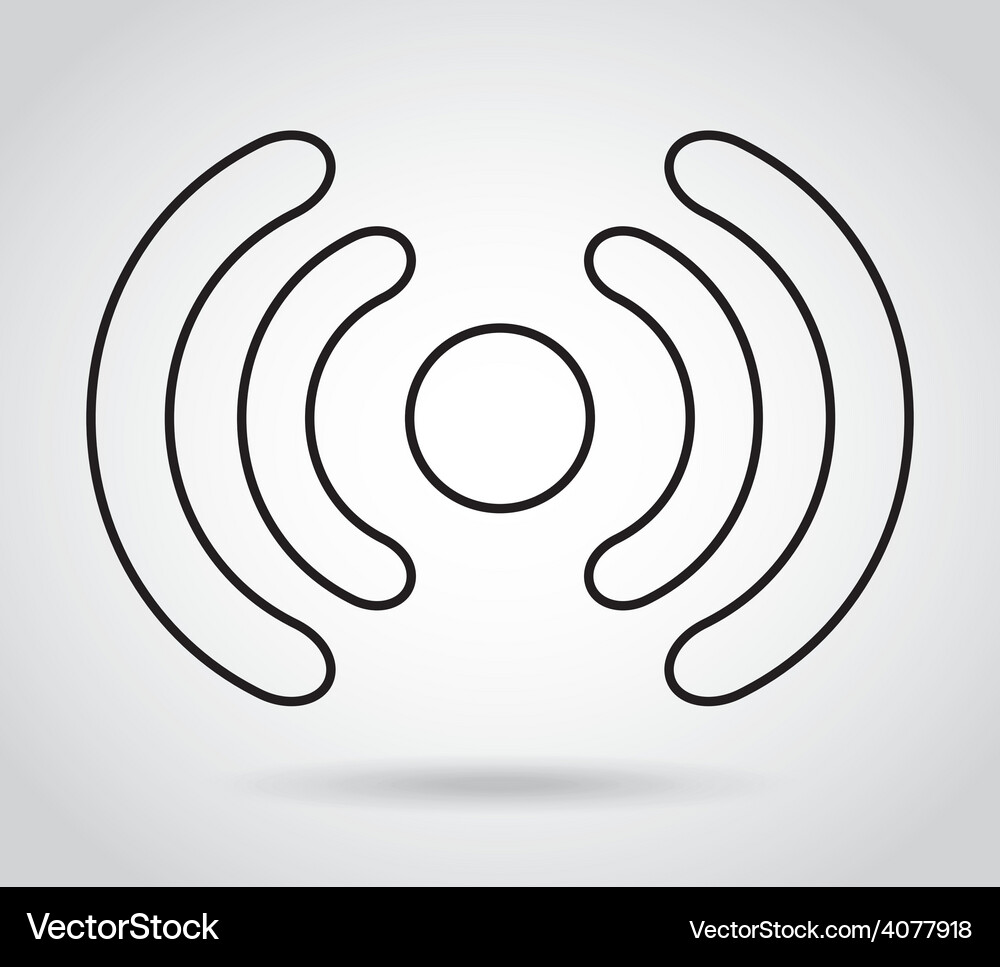 Wifi connection Vector Image