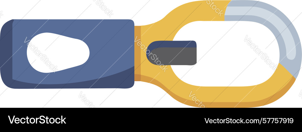 Magnetic lock secure link icon design generative Vector Image