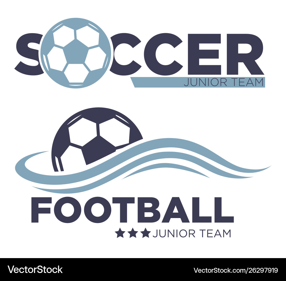 Soccer & Football Icons - Sport vector image