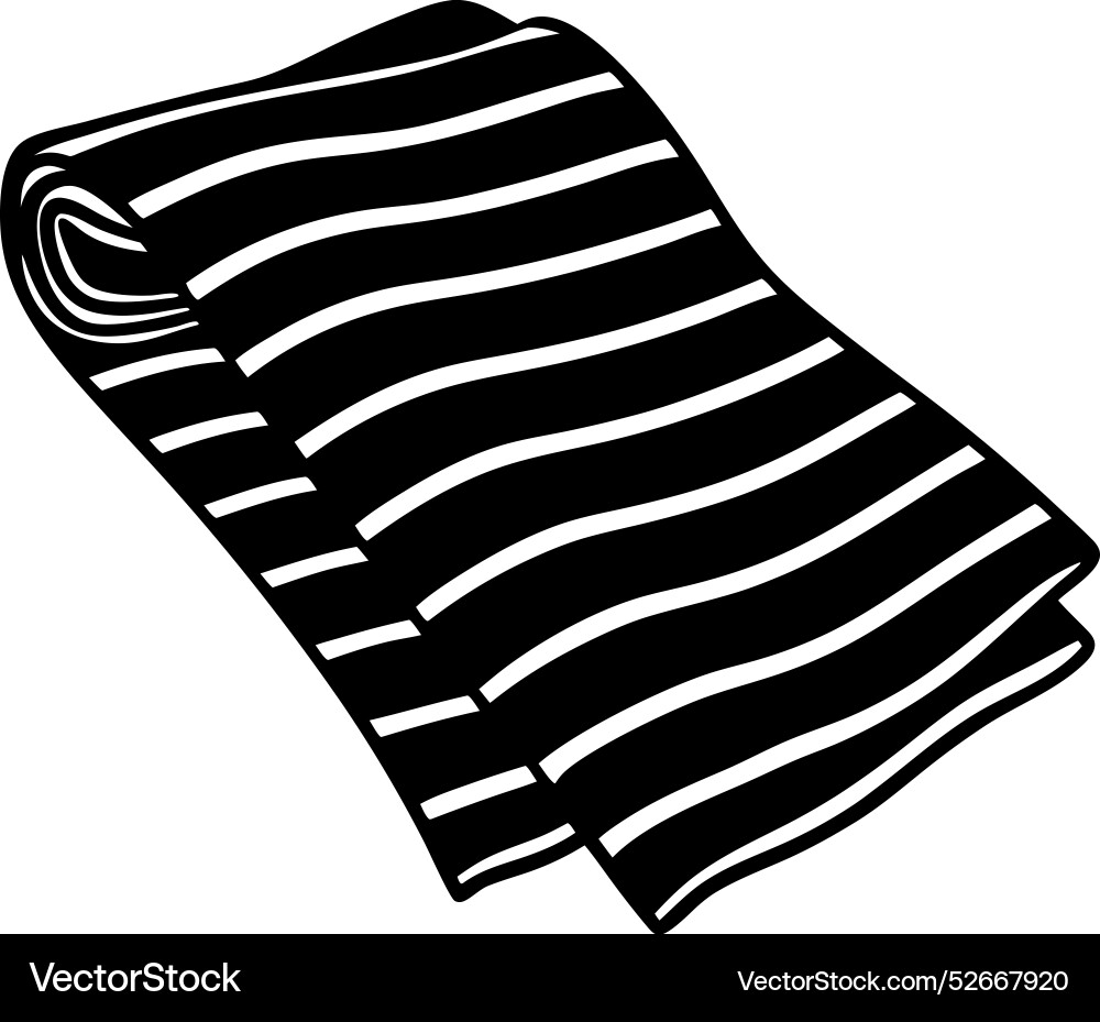 Beach towels on a white background 1 Royalty Free Vector
