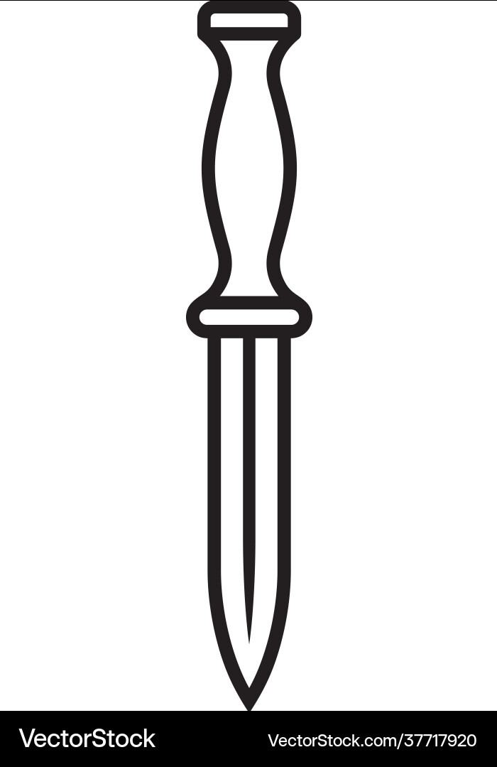 Knife icon vector image