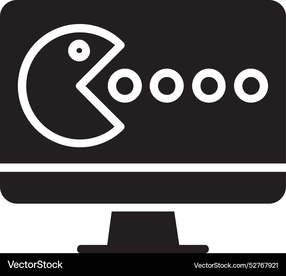 Computer game icon design Vector Image