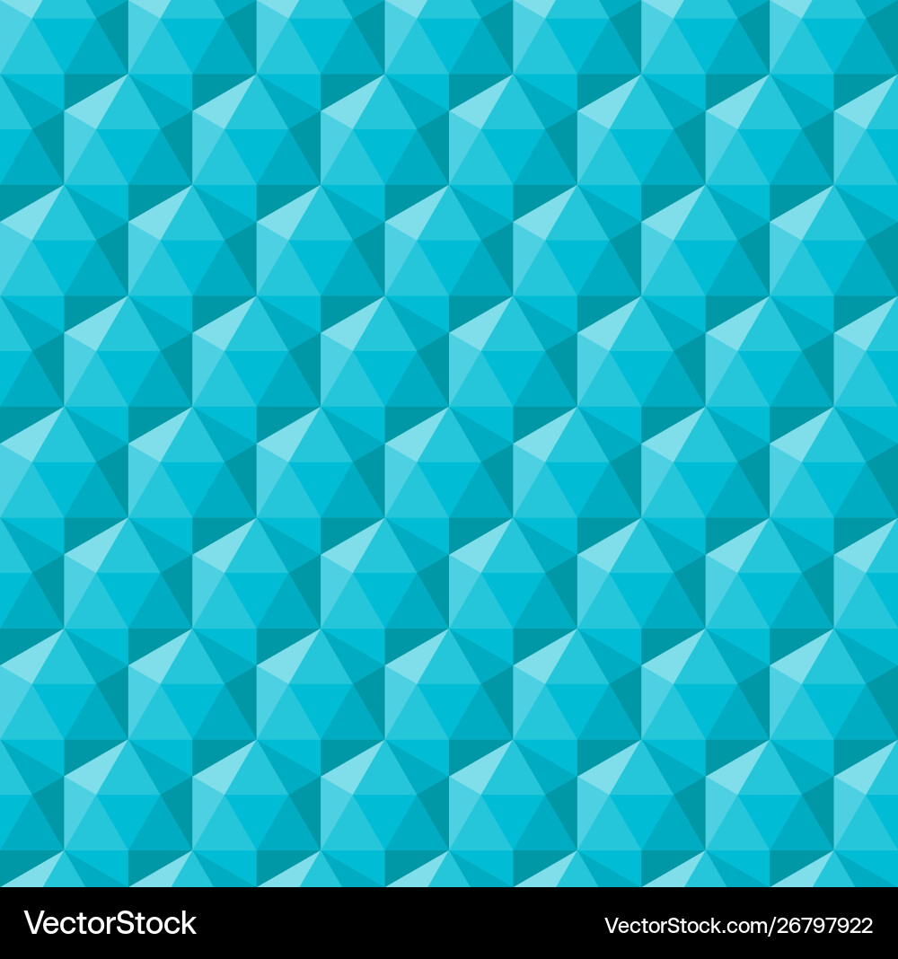 Abstract low poly crystal pattern background Vector Image