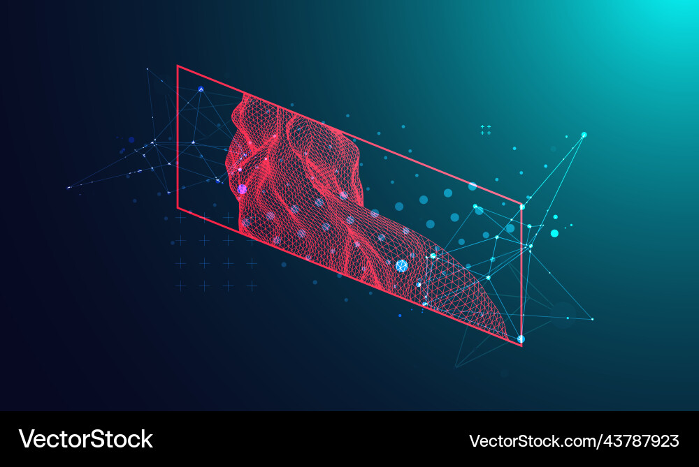 Modern square science or technology elements Modern square science or technology elements vector image
