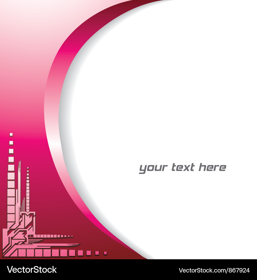 Abstract background with space for text Vector Image
