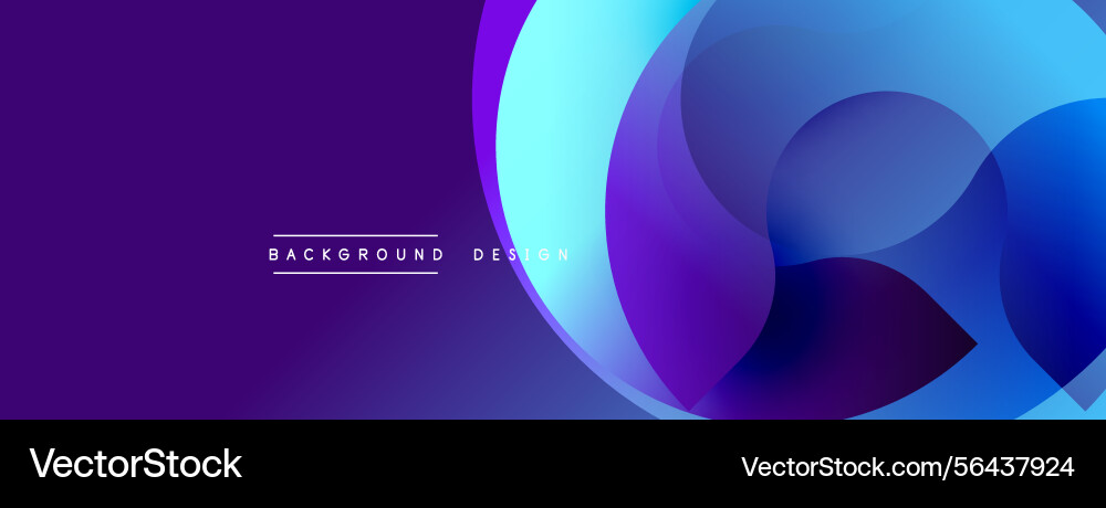 Abstract design features overlapping circles Abstract design features overlapping circles vector image