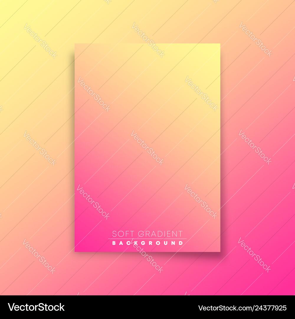 Abstract background with soft gradient texture Vector Image