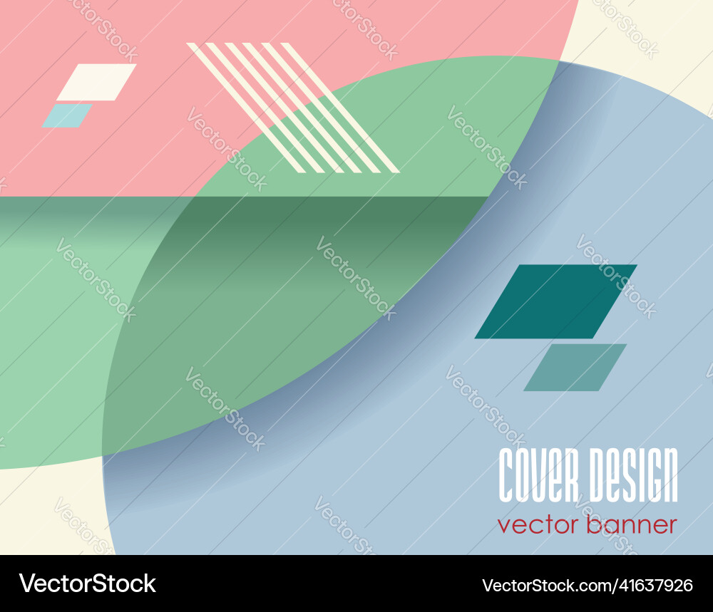 Abstract template design with geometric simple Abstract template design with geometric simple vector image