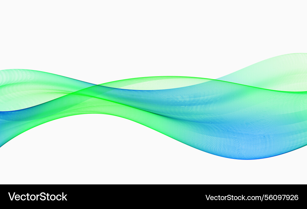 Multicolored flow of wavy lines abstract wave Multicolored flow of wavy lines abstract wave vector image