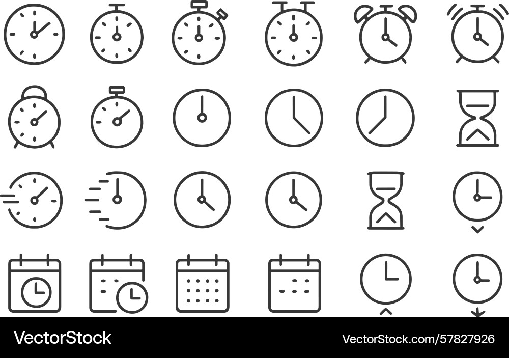 Various web icons showcasing different styles Various web icons showcasing different styles vector image
