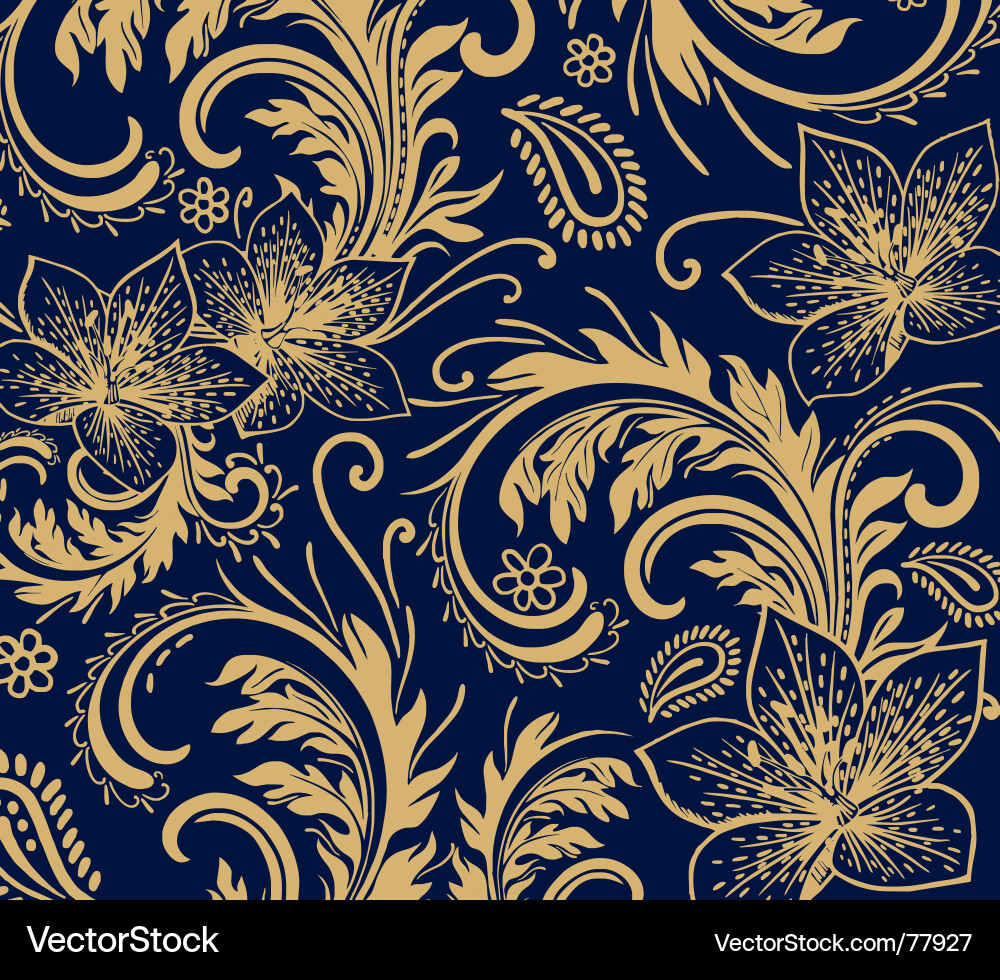 Floral background Royalty Free Vector Image - VectorStock