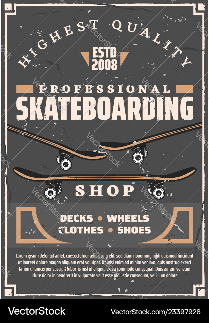 Skateboards Decks und Räder Skateboarding Sport Skateboards Decks und Räder Skateboarding Sport vektorbild
