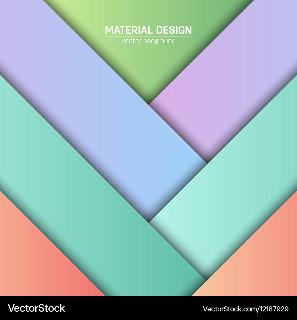 Material design background abstract Vector Image