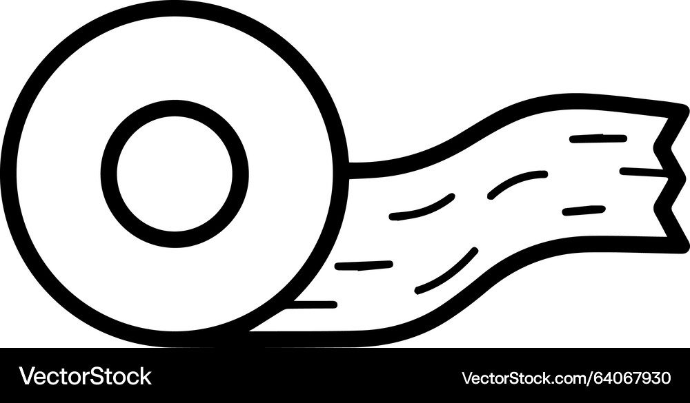 PTFE Pipe Sealing Tape – Royalty-Free Vector | VectorStock
