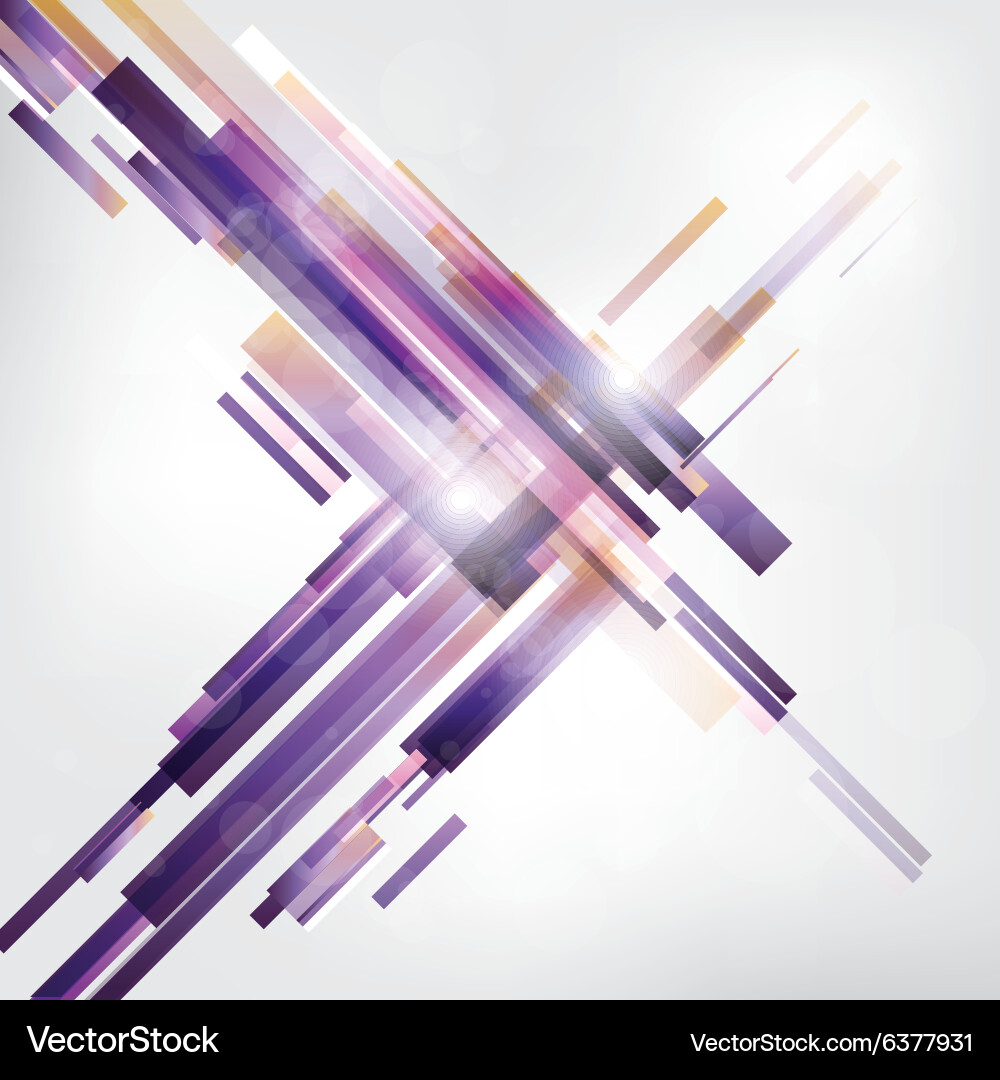 Dynamic Colored Line Background vector image