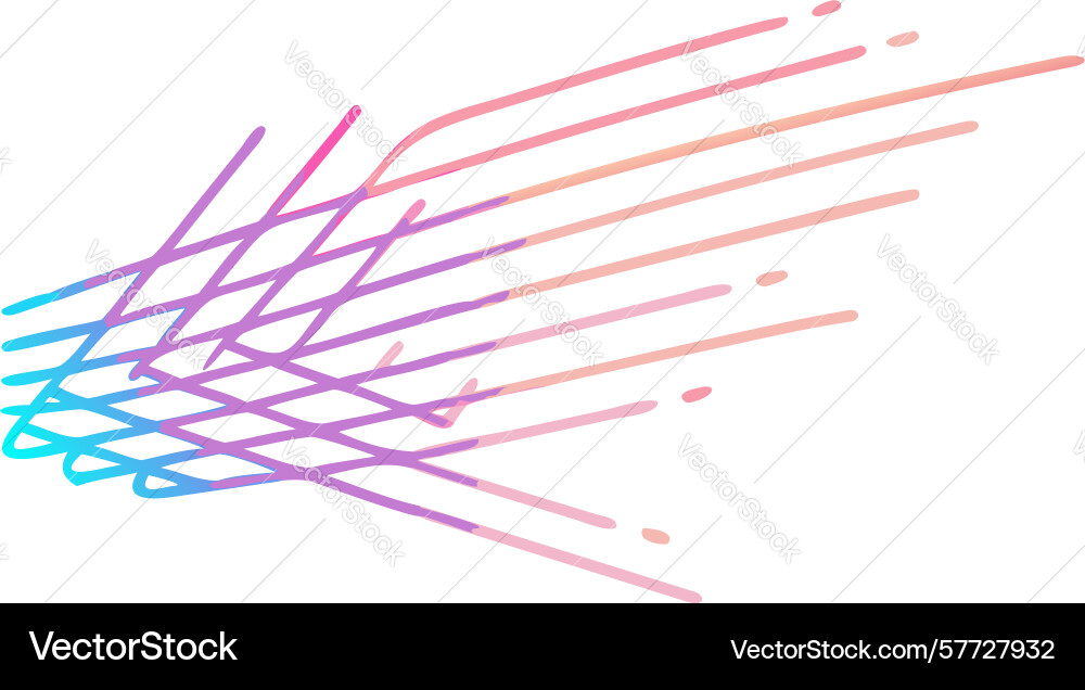 Abstract speed lines pattern dynamic motion vector image