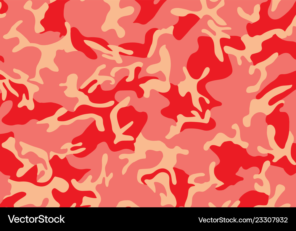 Background pattern of summer army camouflage red Background pattern of summer army camouflage red vector image