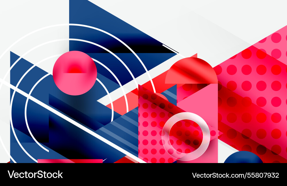 Modern abstract design with overlapping Modern abstract design with overlapping Vector Image