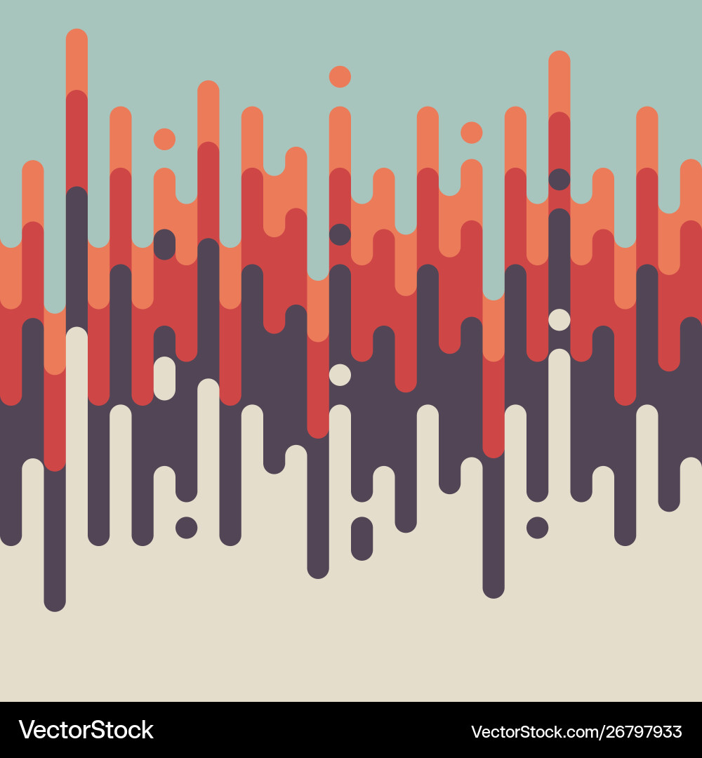 Retro Line Pattern Background vector image